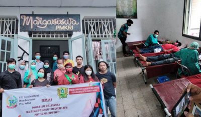 Menyusul Bantuan Logistik Tahap Pertama, PMKRI Makassar Adakan Donor Darah